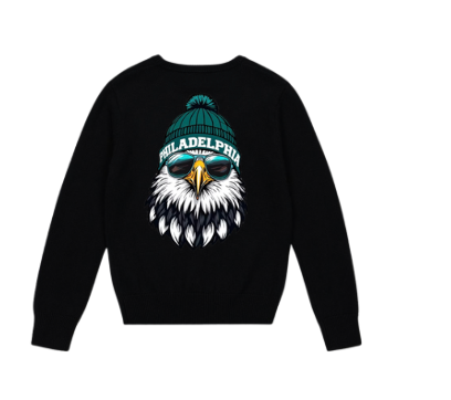 Philadelphia Eagle Beanie Crewneck