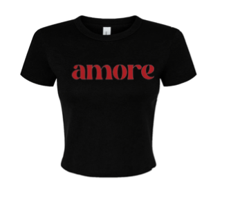 Amore Cropped Tee