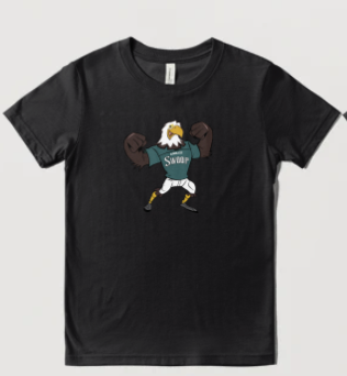 Kids Swoop Eagles Mascot Tee